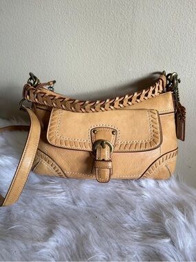 Coach y2k poppy whipstitch bag
